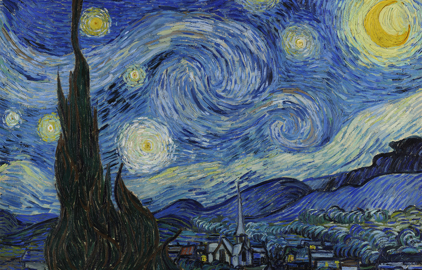 La noche estrellada (Van Gogh)